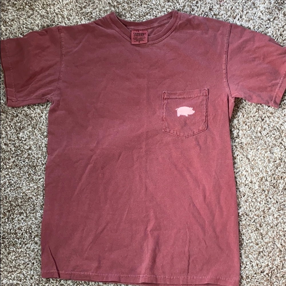 Comfort Colors Arkansas Curly Tail TShirt - Size S